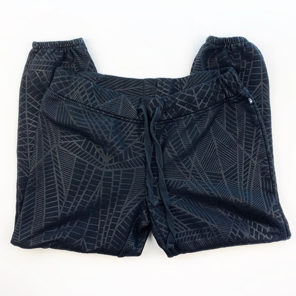 Fabletics Pants - Fabletics Black Tonal Print Joggers